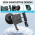 Gym Magnetic Phone Holder, All Metal Magnet Base Mount for Gym Equipment, Compatible with All Smartphones
