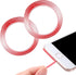 2 Pack Phone Speaker Cleaning Kit, Adhesive Dust Remover Stickers for Mobile Phone Hole Cleaning