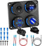 Depvko 12V USB Charger Panel with PD 30W Ports& Dual QC3.0 18W: 4