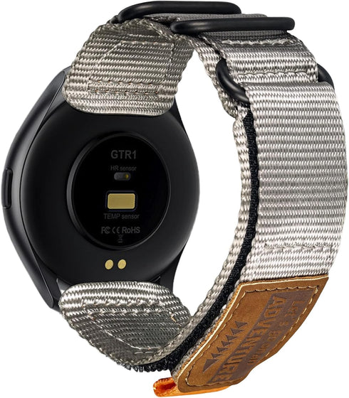 torbollo Watch Bands for Amazfit, Rugged Soft Sport Loop Adjustable Wristbands for GTR 2e/ GTR 2/ GTR 3 Pro/GTR 3/ GTR 4