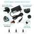 Massage Gun AC DC Power Adapter 18V 2A 1.5A 1A 0.5A Compatible with Naipo, Sharper Image, Hyperice Hypervolt GO Model 55000 001-00 and More 18V Massage Gun Power Supply Charger Charging Cable Cord