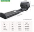 ELETIUO 3.8-6.5 inch,Universal 50 lbs,Black Soundbar Wall Mount Bracket,Depth Adjustable Sound Bar Mount Under TV