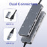Rytaki 5-in-1 2.0 5Gbps CFast Card Reader, USB C/A Card Reader for Computer & Camera with Dedicated CFast Slot