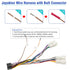 16Pin ISO Android Radio Stereo Wiring Harness with Butt Connector, SWC Cable Replacement for Toyota and Subaru