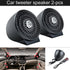 2pcs Car Tweeter Loudspeaker 150W 4Ohm Silk Film for Car Audio Modification, Nondestructive