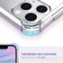 ORIbox Clear Case for iPhone 11 Pro Max - Shockproof Protection with 4 Corners for Women, Men, Kids