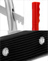 QWORK 5" 7", Battery Carrier, Battery Rack with Pads, Adjustable from to for Lifting and Carrying Batteries