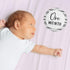 Baby Milestone Signs, Black and White Monthly Milestones, Geometric Infant Photo Prop for Newborns