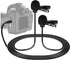 VidPro Dual-Head Lavalier Microphone for DSLR Cameras - XM-DLC