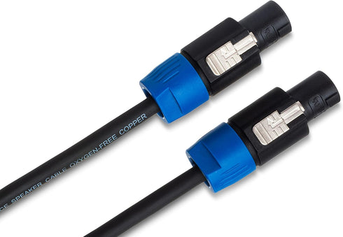 Hosa SKT Pro 14 Gauge Speaker Cables REAN speakOn - 20 Feet (Black)