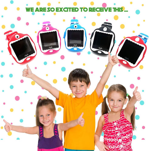 Durable Smart Watch for Kids - Digital Video Games, Built-in Selfie-Camera, Educational Toys for Kids Ages 4-8 Girls