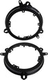 Metra Electronics 82-8148 Speaker Adapter for Select Toyota/Lexus/Scion 1998-Up Vehicles, Black, 6" to 6-3/4"