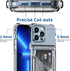 iPhone 13 Pro Max Clear Wallet Case - Heavy Duty, Shockproof, Anti-Scratch, Anti-Yellow, with Credit Card Holder, 6.7"