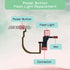 Power Button Flash Light Flex Cable Replacement for iPhone Xs, Mic On/Off Control for iPhone Xs Max