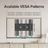 Fixed TV Wall Mount for Most 32-68 Inch 4K, LED, LCD, Plasma TV, VESA Up to 400x400mm, Weight Capacity 99lbs