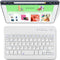 DETUOSI Universal 7-8 inch Wireless Keyboard, Multi-Device Travel Portable Ultrathin (6mm) Lightweight Wireless