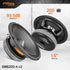 PRV AUDIO 6 Inch Midbass Speaker 6MB200-4 v2 4 Ohms - 200 Watts 93.5 dB 1.5" Voice Coil - Outstanding Vocals and Punch for Small Custom Enclosures - Pro Audio, Car Audio System (Single)