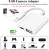 SUNTRSI USB Camera Adapter with Charging Port,Portable USB Female OTG Adapter suitable for iPhone iPad, iPad to USB Adapter Plug and Play Support Card Reader by SUNTRSI