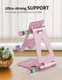 Aoviho iPhone17 16 15 14 13 12 11 8 7 6 5 5s Cell Phone Stand for Desk, Adjustable Desktop Phone Holder Stand, Foldable