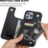 Compatible Black iPhone 14 Pro Max Wallet Case, with Card Holder, PU Leather Kickstand and Durable Shockproof Cover