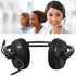 GEEKRIA USB Headset with Mic | Wired Headphone for PC, Laptop, Tablet | Noise Cancelling Microphone (Black)