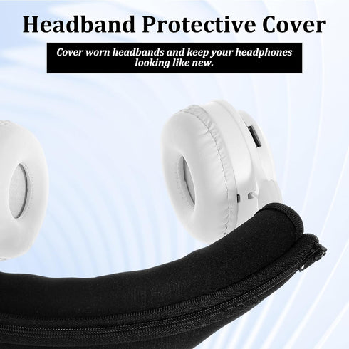 Xinjoduz 2 Headset 1.18"/3cm) Xindojuz PCS Headphone Headband Cover, Silicone Soft Headphones Replacement, Dustproof