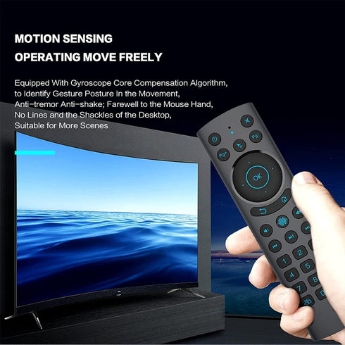 GREALT Bluetooth Voice Remote Control for Smart TVs, Universal Voice Remote Control with USB Transmitter Infrared