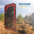 Mitywah Waterproof Case for iPhone Xs MAX - Heavy Duty Military Grade Defender Phone Case with Full Body Protection, Red