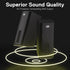 Redragon GS814 Stereo Desktop Speaker, 20W Output, 4 Real Units, BT 5.0/3.5mm AUX, Enhanced Bass, Dynamic RGB Lighting