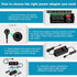 minidodoca 72W 3V 36V 13 3V 36V 2000mA Power Supply Adjustable DC ~ Variable Universal Switching AC/DC Adapter AC to DC