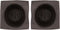 Install Bay VXT60 Speaker Baffle Pair - 6 1/2 Inch Round Large Frame, Black
