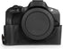 MegaGear Ever Ready Genuine Leather Half Camera Case for Canon EOS R100 - Black