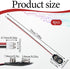 EupHHonycs 4 9V 2.0 9 (15cm) Pcs Battery Clip Connector Battery Snap to PH Connector Cable I-Type Volt Clip Wire