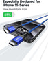 JSAUX 100W USB C to USB C Cable (2-Pack 10FT+10FT), 5A PD Fast Charging Cord for iPhone 15, MacBook Pro, Samsung
