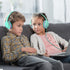 94dB 3.5MM POWMEE Kids Headphones Over-Ear Headphones for Kids/Teens/School with Volume Limited Adjustable Stereo Jack