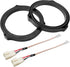 6.5 Inch Front Rear Door Speaker Spacer with Wiring Harness for 2012-2020 Ford Mustang/Fusion/Focus/Escape/Fiesta