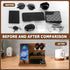 AliveByte Fathers Day for Dad, Dad Birthday Gifts, Wood Phone Docking Station, Nightstand Organizer, Gifts for Dad