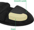 Geekria Velour Headband Pad, Compatible with David Clark H10-13.4, H10-13S, Headphones Replacement Band (Black)