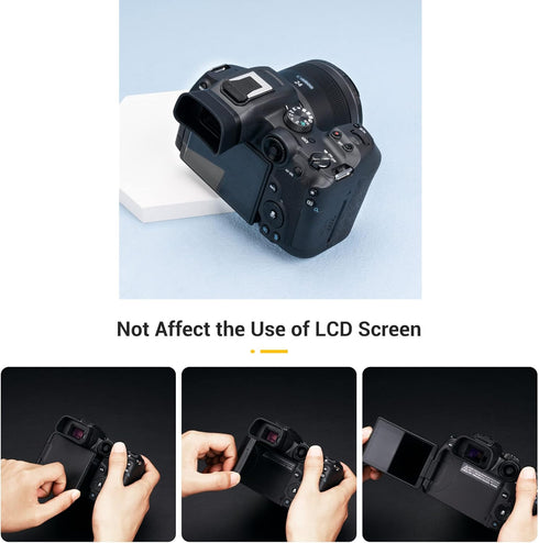Soft Silicon R7 Eyecup Eyepiece, Extended Camera Eye Cup Viewfinder for Canon EOS R7 Mirrorless Camera