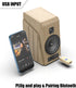 USB Bluetooth Car Kit, Bluetooth 5.3 Receiver Adapter for Car Music/Hands-Free Calls, Gold
