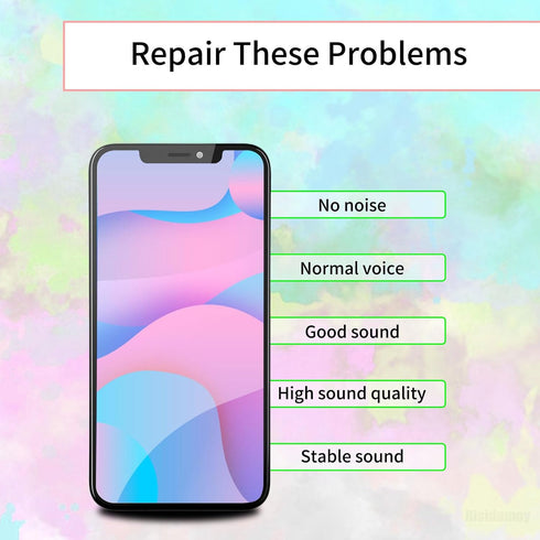 Loud Speaker Buzzer Ringer Replacement for iPhone 11 Connector Flex Cable Module, Fix Loudspeaker Sound