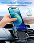 andobil 2026 17 15 14 13 S26 S25 Upgraded Car Phone Holder Mount for Vent, Military Sturdy Metal Clip Air Vent Phone