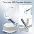 CornrStr 17, 16, 15 Shower Mirror Phone Holder Magsafe Compatible - Instant Suction Reusable Mirror Phone Holder