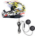 Flylin Motorcycle Helmet Headset, Universal Racing Helmet Speakers, Wired Helmet Sports Headset with 3.5mm Male