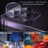 Meikobuly Camera Lens Protector for iPhone 14 Pro/Pro Max - Purple, Metal Ring, Strong Drop Protection, Tempered Glass.