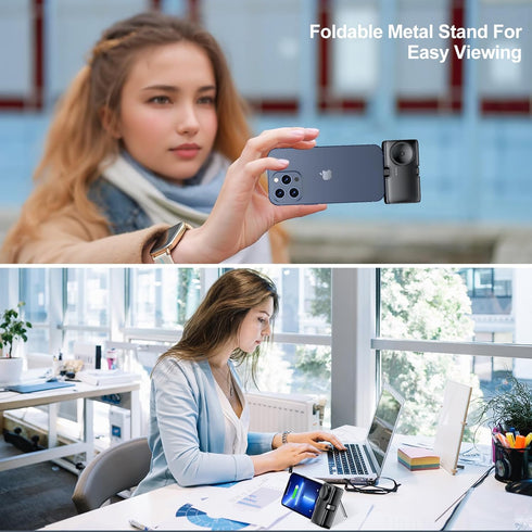 Portable Charger for iPhone Apple Watch, Samsung, 5000mAh 20W PD Fast Charging Built-in Foldable USB-C Connector,