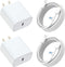 iPhone 15 Charger Fast Charging, 2-Pack 6FT USB C to C Cable with Fast Charging Blocks for iPhone 15 Series