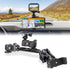 Bronco Phone Mount with Camera Mount, 360° Adjustment Metal Dashboard Cell Phone Mount for Ford Bronco 2021+