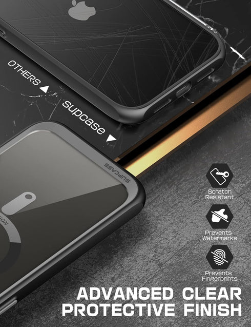 SUPCASE Black iPhone 13 Pro Max Case (Unicorn Beetle Mag), Compatible with MagSafe, Military-Grade Protection, Slim