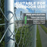 100 Pack Metal Zip Ties, 12inch Stainless Steel Heavy Duty Self-locking Wire Ties for Fence, Machinery, Vehicles